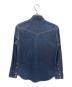 BURGUS PLUS (バーガスプラス) 9oz Denim Western Shirt インディゴ サイズ:L：6000円