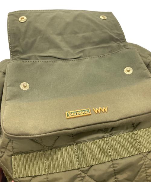 Barbour（バブアー）Barbour (バブアー) キルティングデイパック グリーンの古着・服飾アイテム