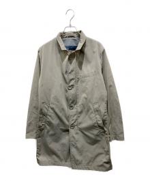 HERNO（ヘルノ）の古着「スタンドカラーミドルコート」｜グレー