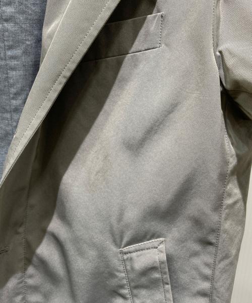 HERNO（ヘルノ）HERNO (ヘルノ) スタンドカラーミドルコート グレー サイズ:46の古着・服飾アイテム