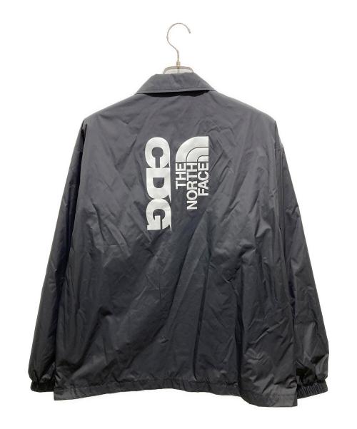 CDG（シーディージー）CDG (シーディージー) THE NORTH FACE (ザ ノース フェイス) スクリーンプリントロゴナイロンコーチジャケット ブラック サイズ:Sの古着・服飾アイテム