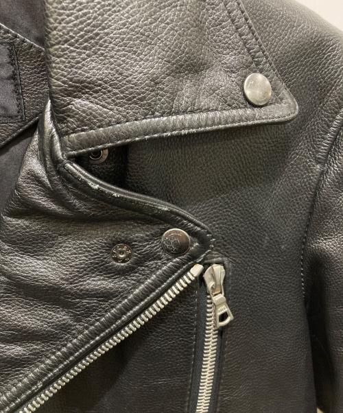 JACK ROSE Luv maison（ジャックローズラヴメゾン）JACK ROSE Luv Maison (ジャックローズラヴメゾン) ダブルライダースジャケット ブラック サイズ:44の古着・服飾アイテム