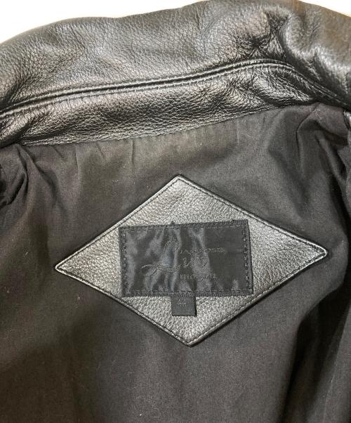 JACK ROSE Luv maison（ジャックローズラヴメゾン）JACK ROSE Luv Maison (ジャックローズラヴメゾン) ダブルライダースジャケット ブラック サイズ:44の古着・服飾アイテム