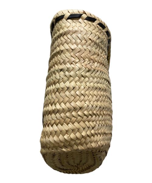 A.P.C.（アーペーセー）A.P.C. (アーペーセー) PLAAB Zoe Panier ストローバッグ ベージュ×ブラックの古着・服飾アイテム