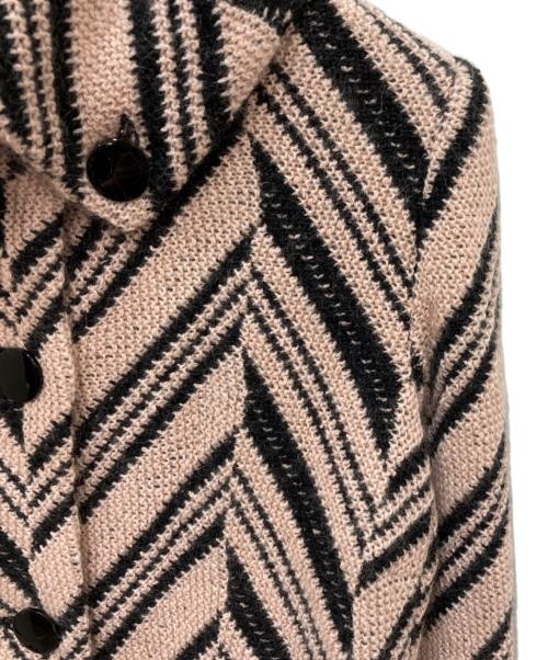missoni（ミッソーニ）MISSONI (ミッソーニ) ニットコート ピンク サイズ:46の古着・服飾アイテム