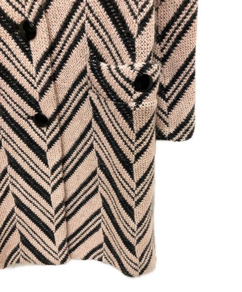 missoni（ミッソーニ）MISSONI (ミッソーニ) ニットコート ピンク サイズ:46の古着・服飾アイテム