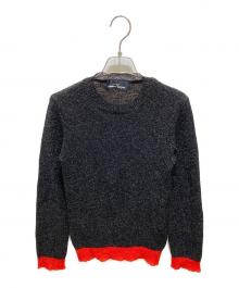tricot COMME des GARCONS（トリココムデギャルソン）の古着「ラメニット」｜ブラック