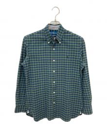 RALPH LAUREN（ラルフローレン）の古着「チェックBDシャツ」｜グリーン