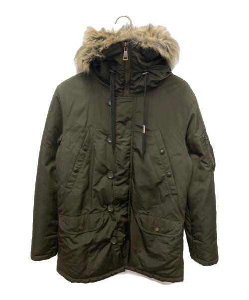 DOLCE & GABBANA（ドルチェ＆ガッバーナ）DOLCE & GABBANA (ドルチェ＆ガッバーナ) N-3Bミリタリージャケット グリーン サイズ:46の古着・服飾アイテム