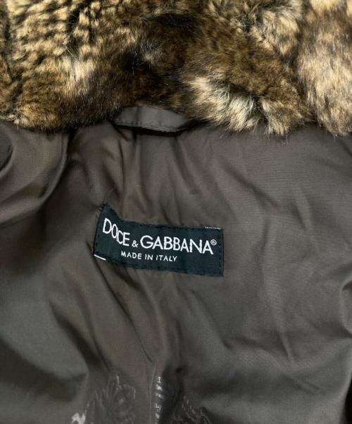 DOLCE & GABBANA（ドルチェ＆ガッバーナ）DOLCE & GABBANA (ドルチェ＆ガッバーナ) N-3Bミリタリージャケット グリーン サイズ:46の古着・服飾アイテム