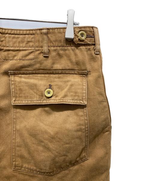 MISTER FREEDOM（ミスターフリーダム）MISTER FREEDOM (ミスターフリーダム) SUGAR CANE (シュガーケーン) BROWN TWILL CREW PANTS ブラウン サイズ:34の古着・服飾アイテム