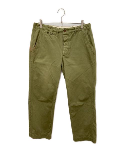 WAREHOUSE（ウエアハウス）WAREHOUSE (ウエアハウス) コットンチノパンツ　DUCK DIGGER カーキ サイズ:34の古着・服飾アイテム
