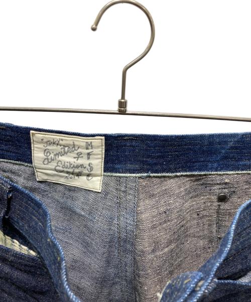 SUGAR CANE（シュガーケーン）SUGAR CANE (シュガーケーン) MISTER FREEDOM (ミスターフリーダム) シンチバックデニムパンツ ブルー サイズ:33の古着・服飾アイテム