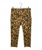 MISTER FREEDOM×SUGAR CANEミスターフリーダム×シュガーケーン）の古着「7.8oz. HBT EXPERIENCE CAMO UTILITY PANTS」｜ブラウン