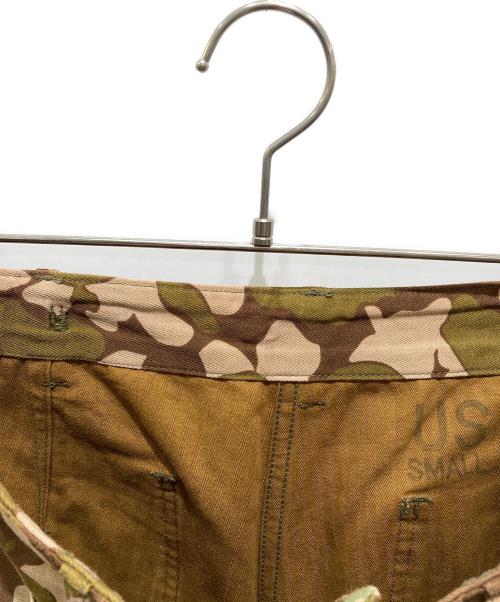 MISTER FREEDOM（ミスターフリーダム）MISTER FREEDOM (ミスターフリーダム) SUGAR CANE (シュガーケーン) 7.8oz. HBT EXPERIENCE CAMO UTILITY PANTS ブラウン サイズ:記載なしの為実寸参照の古着・服飾アイテム