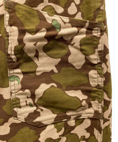 MISTER FREEDOM（ミスターフリーダム）MISTER FREEDOM (ミスターフリーダム) SUGAR CANE (シュガーケーン) 7.8oz. HBT EXPERIENCE CAMO UTILITY PANTS ブラウン サイズ:記載なしの為実寸参照の古着・服飾アイテム