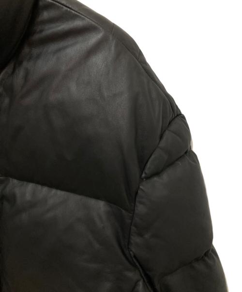 EMPORIO ARMANI（エンポリオ アルマーニ）EMPORIO ARMANI (エンポリオ アルマーニ) ダックダウンビッグシルエットジャケット ブラック サイズ:50の古着・服飾アイテム