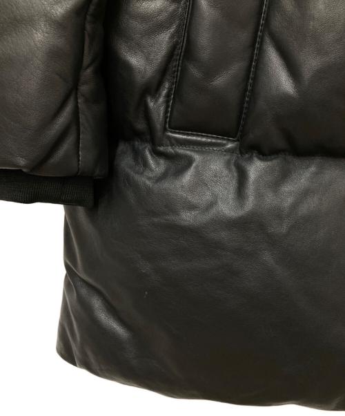 EMPORIO ARMANI（エンポリオ アルマーニ）EMPORIO ARMANI (エンポリオ アルマーニ) ダックダウンビッグシルエットジャケット ブラック サイズ:50の古着・服飾アイテム