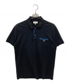中古・古着通販】LACOSTE (ラコステ) ポロシャツ ネイビー サイズ:3