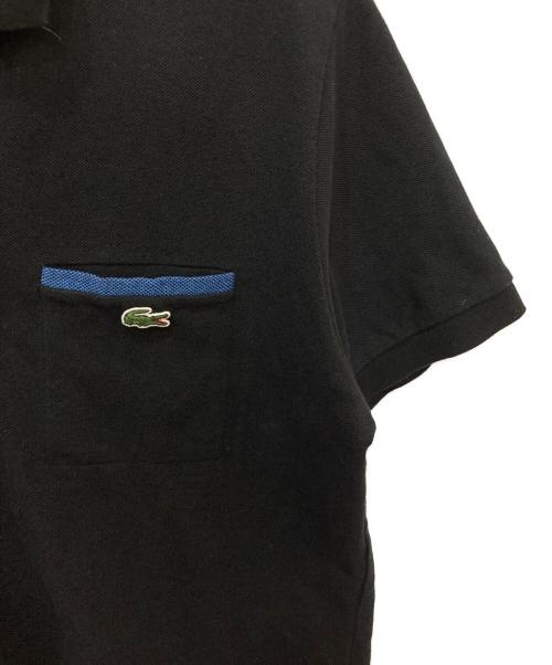 LACOSTE（ラコステ）LACOSTE (ラコステ) ポロシャツ ブラック サイズ:5の古着・服飾アイテム
