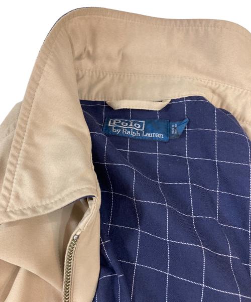 RALPH LAUREN（ラルフローレン）RALPH LAUREN (ラルフローレン) ポニー刺繍ハリントンジャケット ベージュ サイズ:XLの古着・服飾アイテム