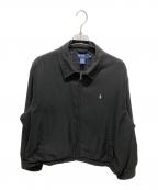 POLO RALPH LAURENポロ・ラルフローレン）の古着「ポニー刺繍ドリズラージャケット」｜ブラック