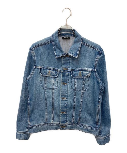 A.P.C.（アーペーセー）A.P.C. (アーペーセー) デニムジャケット ブルー サイズ:Lの古着・服飾アイテム