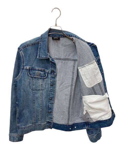 A.P.C.（アーペーセー）A.P.C. (アーペーセー) デニムジャケット ブルー サイズ:Lの古着・服飾アイテム