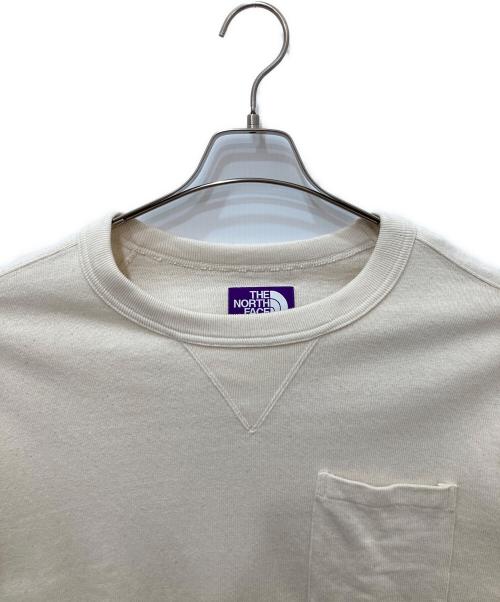 THE NORTHFACE PURPLELABEL（ザ・ノースフェイス パープルレーベル）THE NORTHFACE PURPLELABEL (ザ・ノースフェイス パープルレーベル) Field Long Sleeve Pocket Tee ベージュ サイズ:Mの古着・服飾アイテム