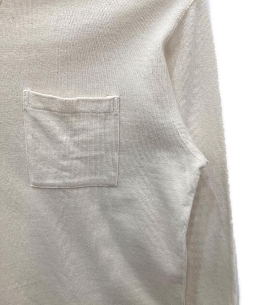 THE NORTHFACE PURPLELABEL（ザ・ノースフェイス パープルレーベル）THE NORTHFACE PURPLELABEL (ザ・ノースフェイス パープルレーベル) Field Long Sleeve Pocket Tee ベージュ サイズ:Mの古着・服飾アイテム