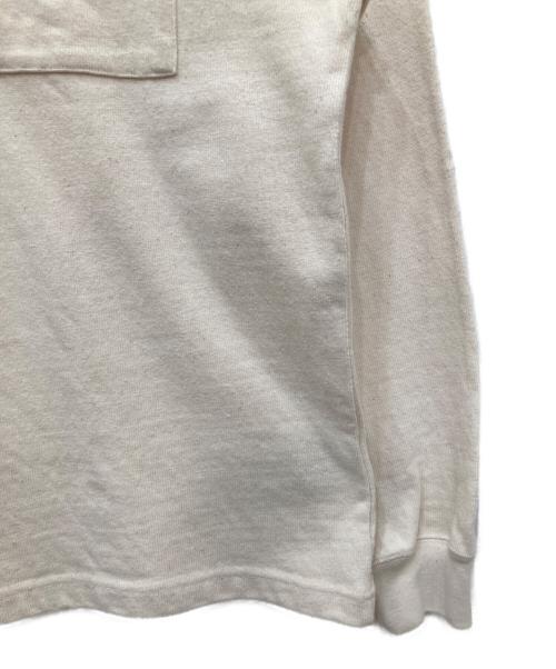 THE NORTHFACE PURPLELABEL（ザ・ノースフェイス パープルレーベル）THE NORTHFACE PURPLELABEL (ザ・ノースフェイス パープルレーベル) Field Long Sleeve Pocket Tee ベージュ サイズ:Mの古着・服飾アイテム