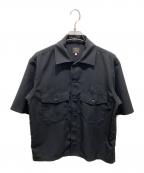 Needles×STUDIOUSニードルズ×ステュディオス）の古着「別注 BDU S/S Shirts- BLACK」｜ブラック