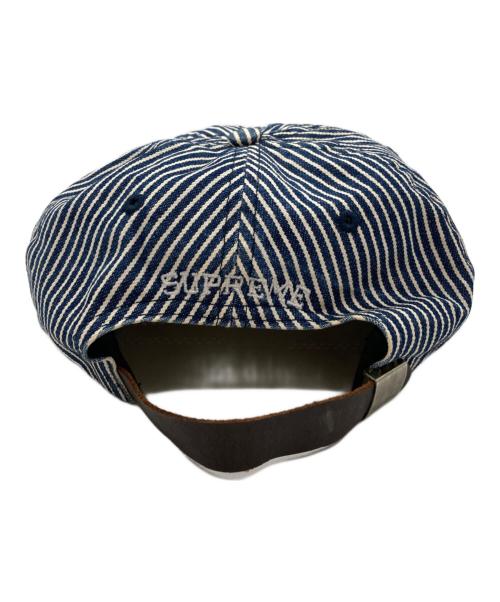 SUPREME（シュプリーム）SUPREME (シュプリーム) washed denim s logo 6 panel cap ネイビーの古着・服飾アイテム