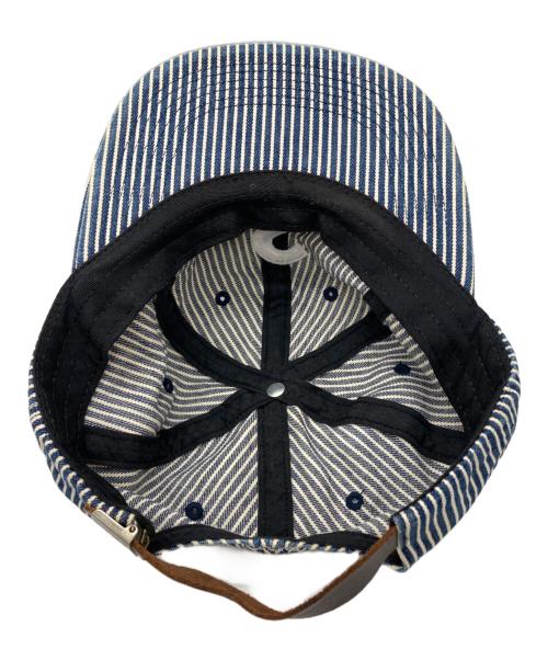 SUPREME（シュプリーム）SUPREME (シュプリーム) washed denim s logo 6 panel cap ネイビーの古着・服飾アイテム