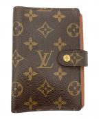 LOUIS VUITTONルイ ヴィトン）の古着「手帳カバー　モノグラム アジェンダPM」｜ブラウン