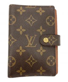LOUIS VUITTON（ルイ ヴィトン）の古着「手帳カバー　モノグラム アジェンダPM」｜ブラウン