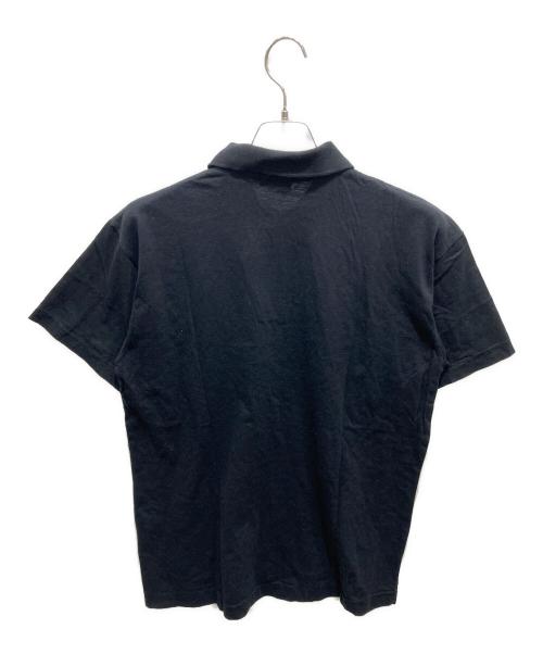 COMME des GARCONS HOMME（コムデギャルソン オム）COMME des GARCONS HOMME (コムデギャルソン オム) ポロシャツ ブラック サイズ:記載なしの為実寸参照の古着・服飾アイテム