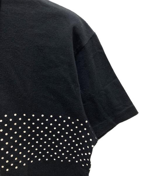 COMME des GARCONS HOMME（コムデギャルソン オム）COMME des GARCONS HOMME (コムデギャルソン オム) ポロシャツ ブラック サイズ:記載なしの為実寸参照の古着・服飾アイテム