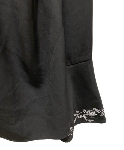 HARE（ハレ）HARE (ハレ) 刺繍シャツブラウス ブラック サイズ:Fの古着・服飾アイテム