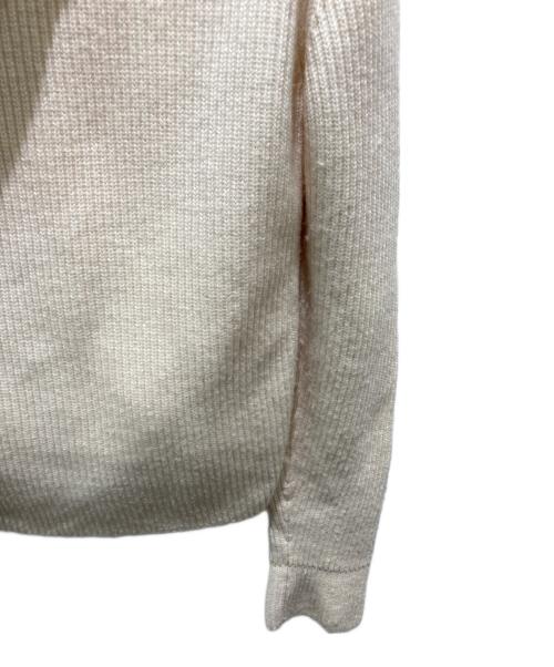 MONCLER（モンクレール）MONCLER (モンクレール) MAGLIA TRICOT CARDIGAN アイボリー サイズ:14の古着・服飾アイテム