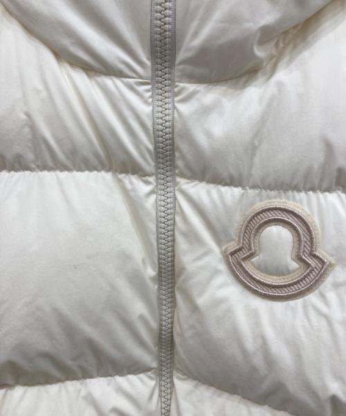 MONCLER（モンクレール）MONCLER (モンクレール) MAGLIA TRICOT CARDIGAN アイボリー サイズ:14の古着・服飾アイテム
