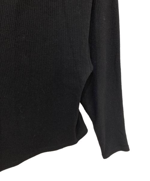 Diagram（ダイアグラム）Diagram (ダイアグラム) アシメテレコカットTOP ブラック サイズ:36の古着・服飾アイテム