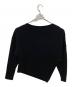 Diagram (ダイアグラム) アシメテレコカットTOP ブラック サイズ:36：7000円