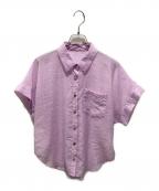 Diagramダイアグラム）の古着「ドルマリンシアーシャツ」｜パープル