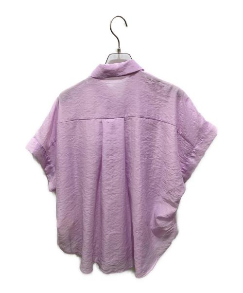 Diagram（ダイアグラム）Diagram (ダイアグラム) ドルマリンシアーシャツ パープル サイズ:36の古着・服飾アイテム