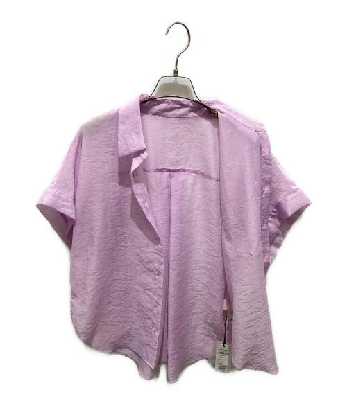 Diagram（ダイアグラム）Diagram (ダイアグラム) ドルマリンシアーシャツ パープル サイズ:36の古着・服飾アイテム