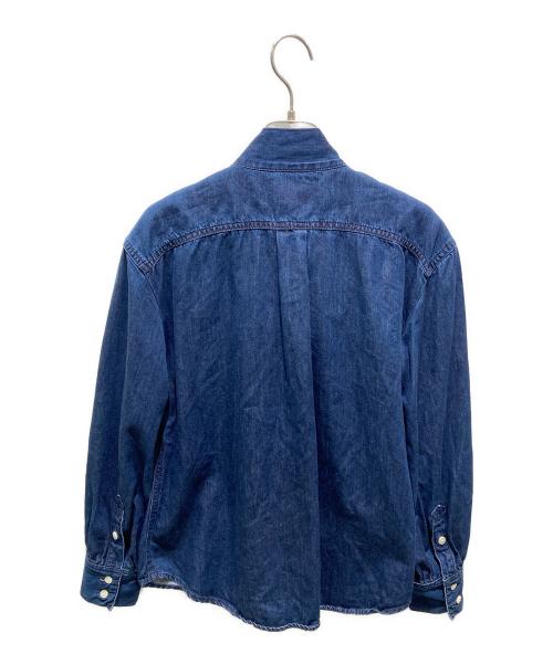 GRACE CLASS（グレースクラス）GRACE CLASS (グレースクラス) デニムボウタイシャツ インディゴ サイズ:36の古着・服飾アイテム