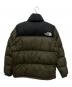 THE NORTH FACE (ザ ノース フェイス) NUPTSE JACKET　ヌプシジャケット ブラック×カーキ サイズ:M：20000円