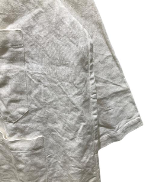 Atelier d'antan（アトリエダンタン）atelier d'antan (アトリエダンタン) リネンコート ホワイト サイズ:1の古着・服飾アイテム