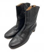 HERMESエルメス）の古着「エブリン ショートブーツ」｜ブラック